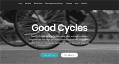 Desktop Screenshot of goodcycles.org